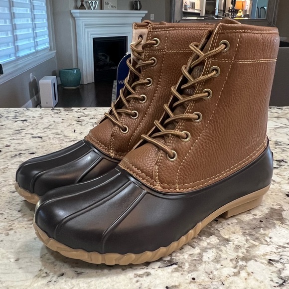 JBU Other - NIB JBU TAN Men's 9.5 10 11 Maine Duck Waterproof Boots Tan NEW